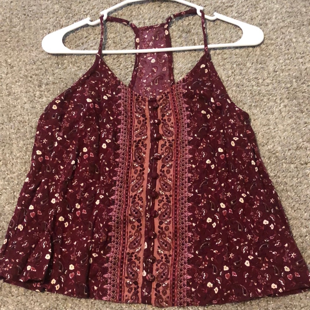 Paisley tank top